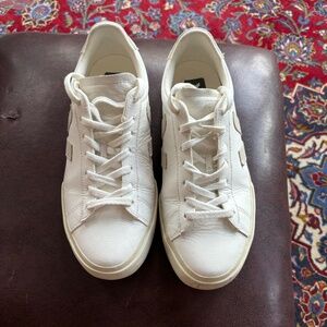 VEJA CAMPO LEATHER WHITE NATURAL
